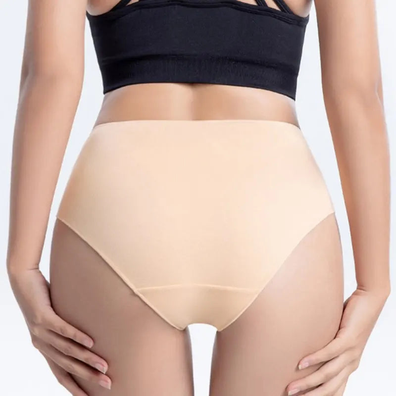 3Pcs/Set Cotton Panties Women High Waist Briefs Breathable Comfort Underwear Female Underpants Solid Color Intimates M-2XL Panty Aviola