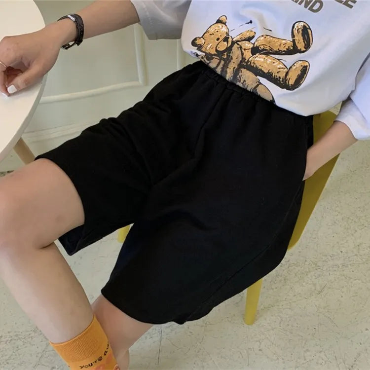 Explosive shopee Europe and the United States loose fashion shorts women's new hot sales joom Aviola