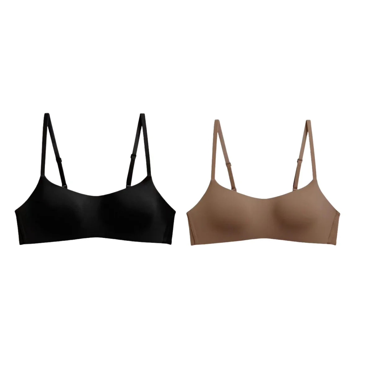 2PCS/Set Seamless Bras For Women Wireless Underwear 1/2 Cup Bra Female Wirless Sexy Lingerie Soft Padded Thin Intimates Aviola