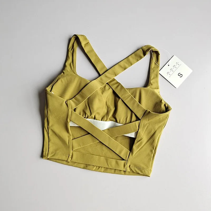 Women Sports Bra Seamless High Lmpact Sports Bra Sexy Yoga Fitness Top Sports Underwear Push-Up Bra Sportswear Sports Top Female Aviola