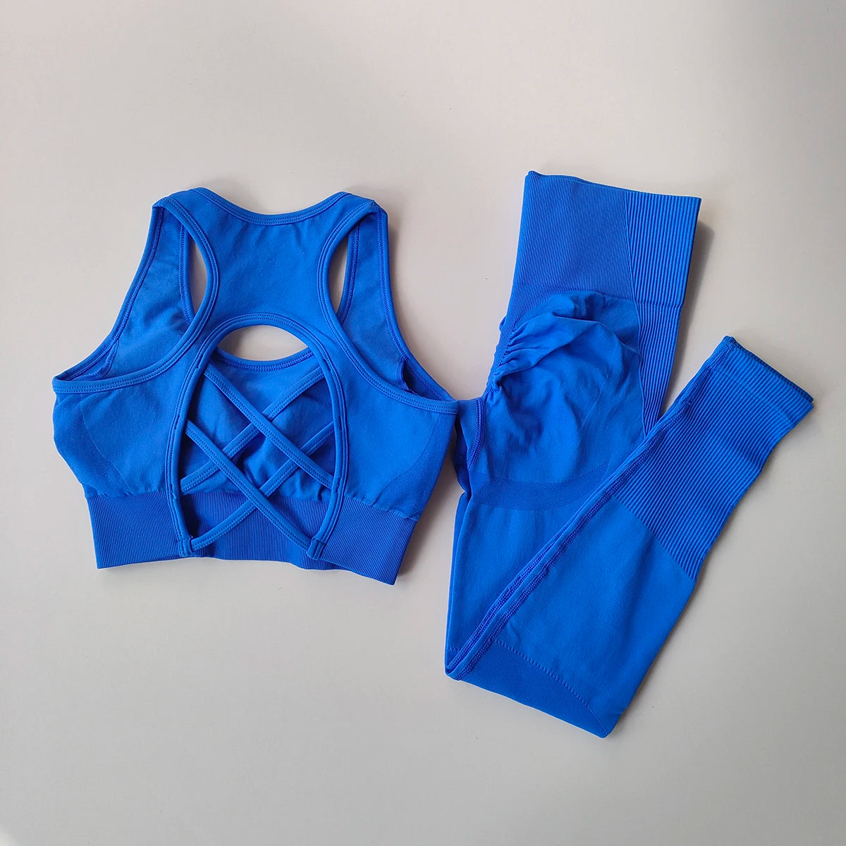 Women's tracksuit Fitness Yoga Sets Sportswear Workout Sports Bra+High Waist Leggings Gym Clothing Seamless Sports Suits Aviola