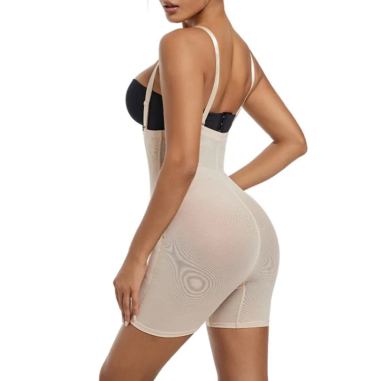 Light Shapewear Bodysuit Body Shaper Women Belly Sheath Waist Trainer Reductive Slimming Underwear Thin Breathable Aviola