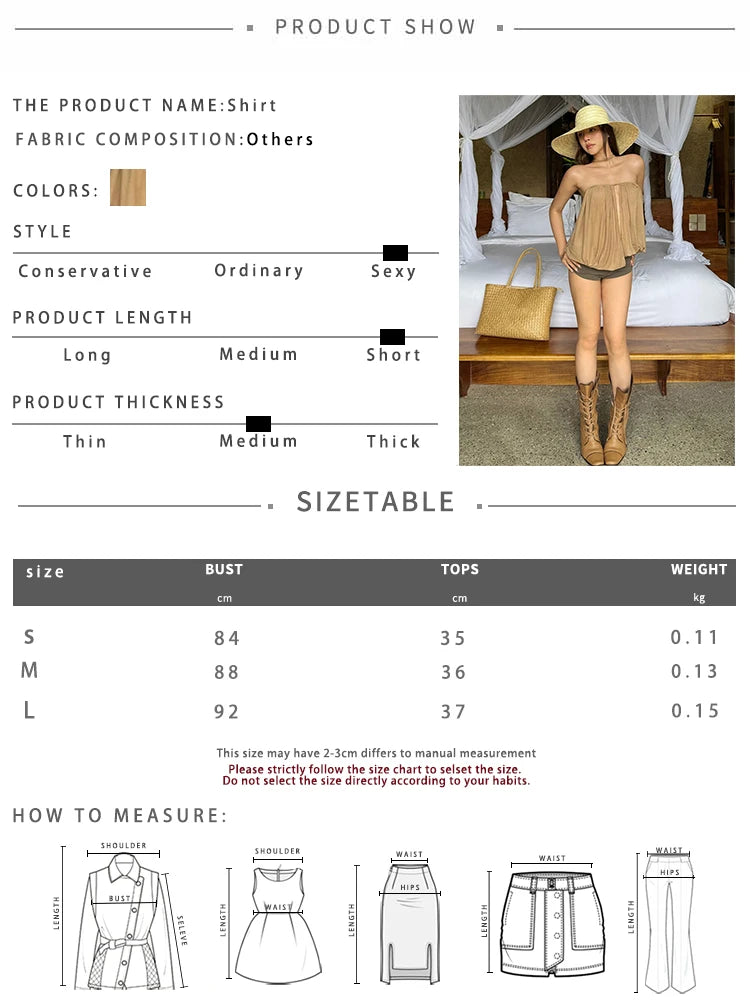 Nibber Draps Tops Women Splits Solid Wrap Sexy Slim Beach Party Strapless Vacation Simple Classic Street Midnight Hottie Outfits Aviola