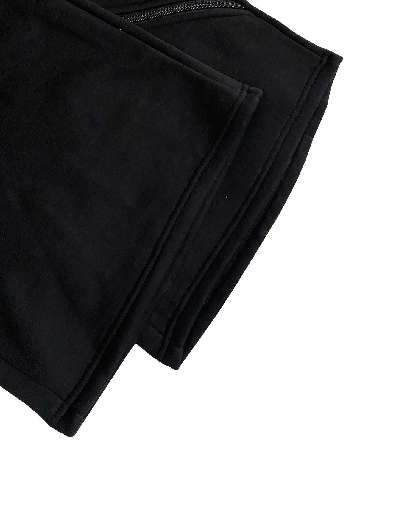Women Boot Cut Pants Mid Waist Zipper Trousers Drawstring Pant Casual Office Lady Loose Long 2025 Summer Capris Y2k Streetwear Aviola