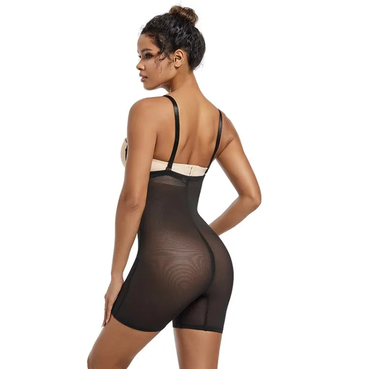 Light Shapewear Bodysuit Body Shaper Women Belly Sheath Waist Trainer Reductive Slimming Underwear Thin Breathable Aviola