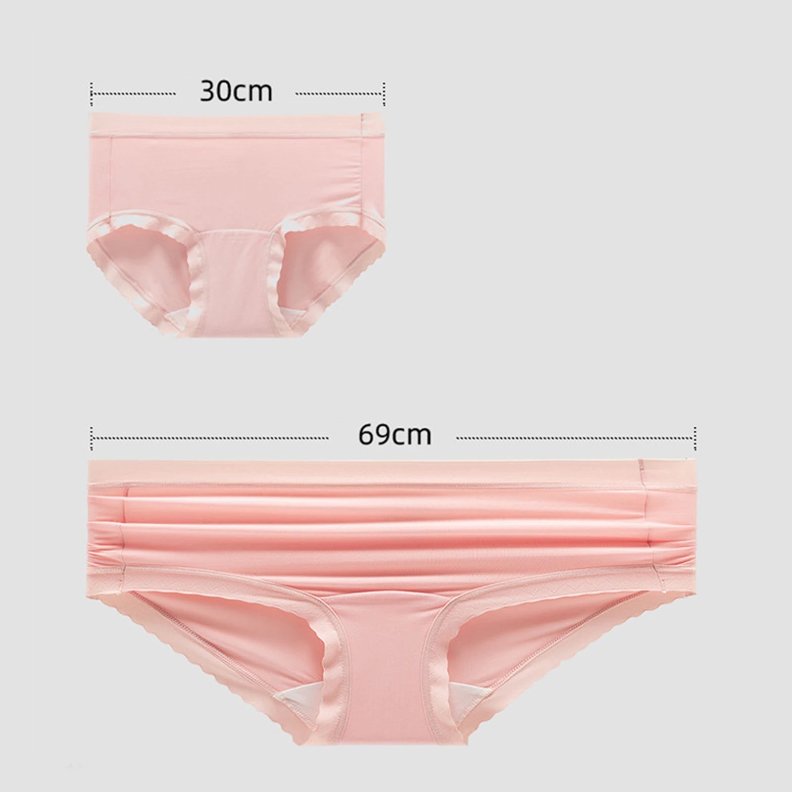 3pcs/Set Plus-Size Cotton Panties Girls Briefs Women Comfortable Breathable Female's Lingerie Soft Underwears Aviola