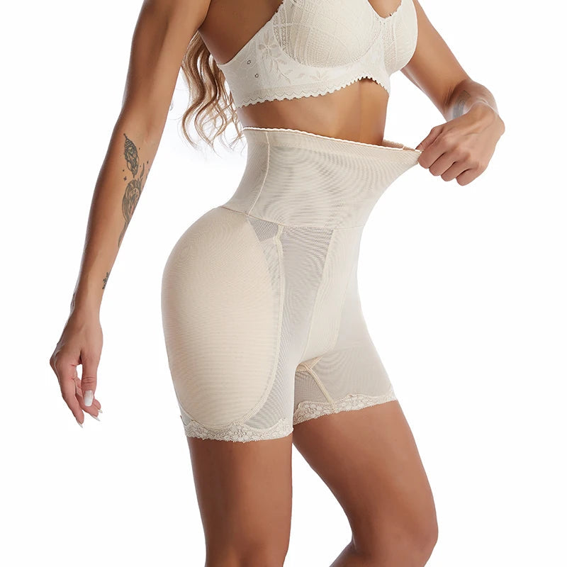 Women Hip Pads Waist Trainer Body Shapewear Tummy Shaper Fake Ass Butt Lifter Booties Enhancer Booty Lifting Thigh Trimmer Pants Aviola