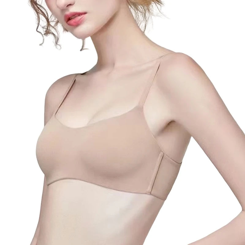 2PCS/Set Seamless Bras For Women Wireless Underwear 1/2 Cup Bra Female Wirless Sexy Lingerie Soft Padded Thin Intimates Aviola