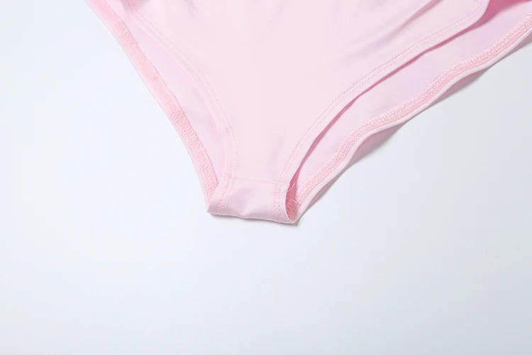 Nibber Sexy Heart Hollow 2 Piece Set Women Simple Vacation Camisole+Panties Beach Style Matching Stretch Street Comfortable Suit Aviola