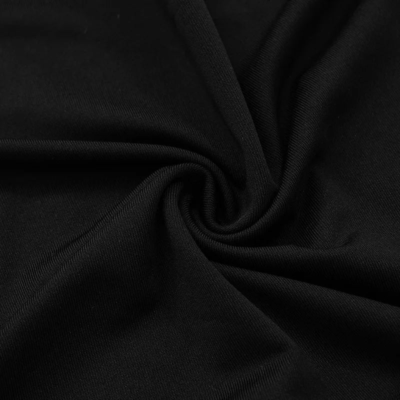 Nibber Irregular Hollow Dress Women Knot Off-The-Shoulder Bandage Biased Collar Sexy Fit Sleeveless Solid Midnight Mini Bodycon Aviola
