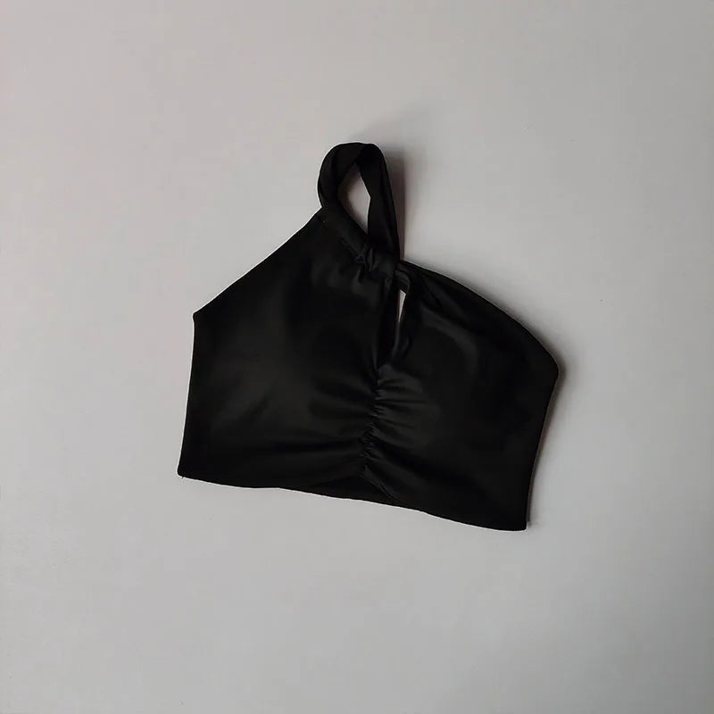 Women Yoga Bra Sexy Slant Strap Fashion Sports Bras Yoga Top Vest Yoga Gym Bra outdoor Sport Running Fitness Sport Underwear Aviola