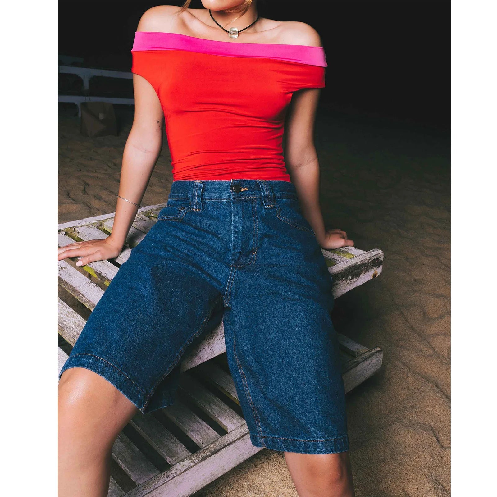 Denim Pant Women Wide Leg Jeans Calf Length Pants High Waist Straight Trousers Y2k Streetwear Mom Jeans Casual Loose Summer Aviola