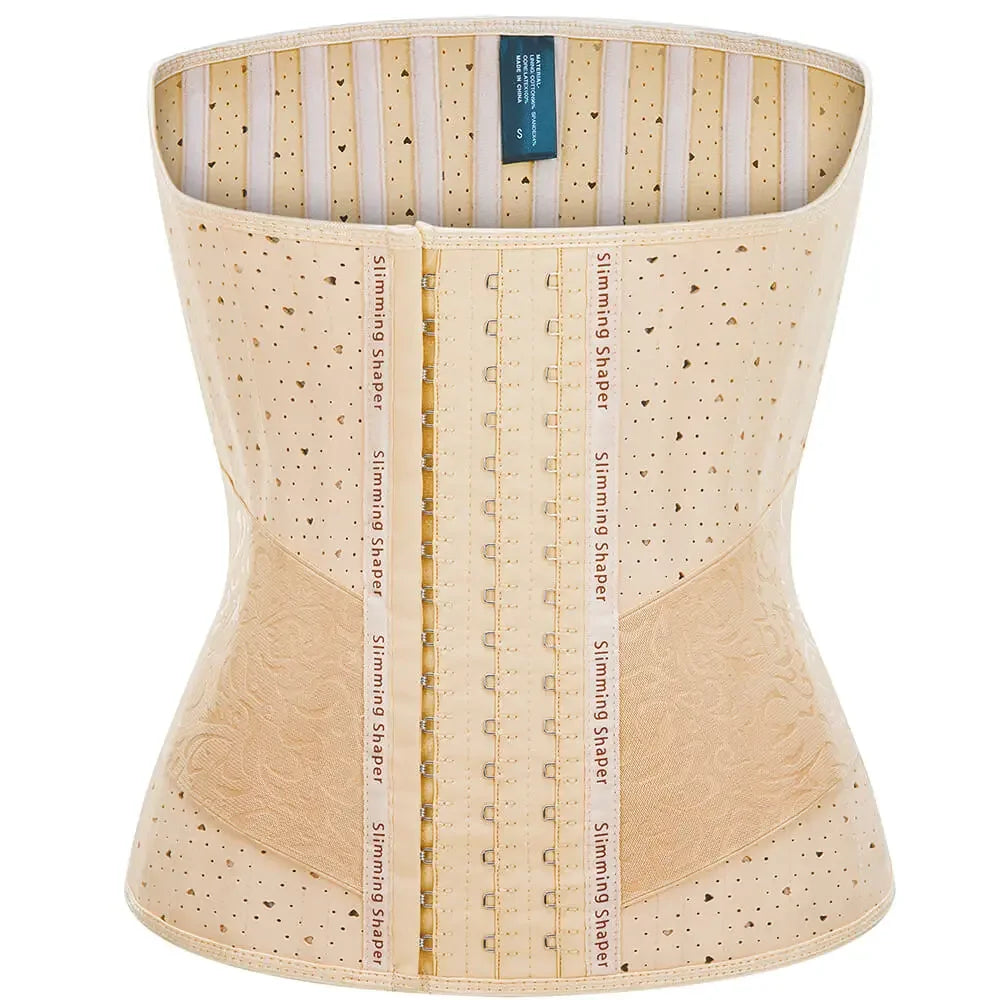 25 Steel Bones Latex Body Shaper Waist Trainer Tummy Control Long Torso Corset Shapewear Women Fajas Colombian Girdles Cincher Aviola