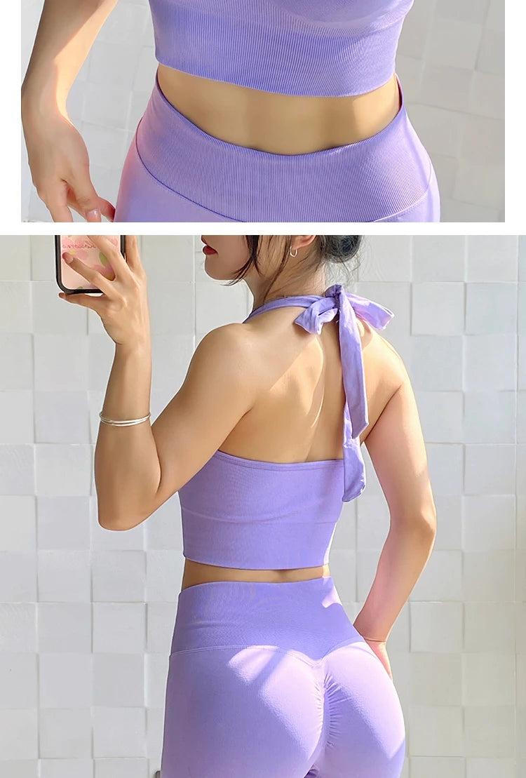 Seamless Push Up Sports Bra for Women, Sports Underwear, Workout Top, Crop Fitness, Active Wear, Yoga Gym Brassiere Sportswear Aviola