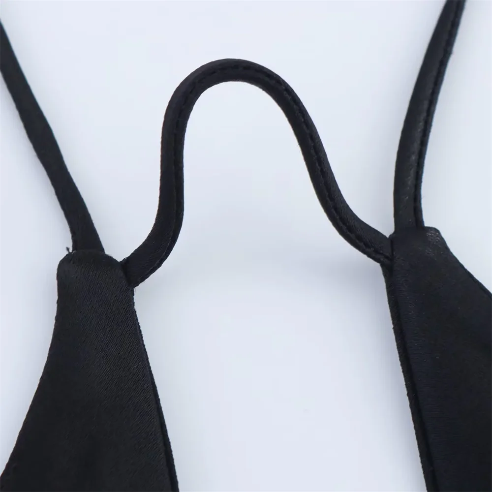 BM&MD&ZA2025sexy simple temperament V-neck underwear-style suspender dress long skirt summer new women's clothing Aviola