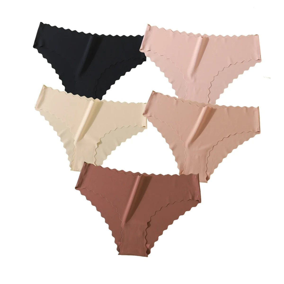5Pcs/Set Briefs Women Panties Seamless Underwear Female Underpants Summer Soft Panties Thin Sexy Lingerie Aviola