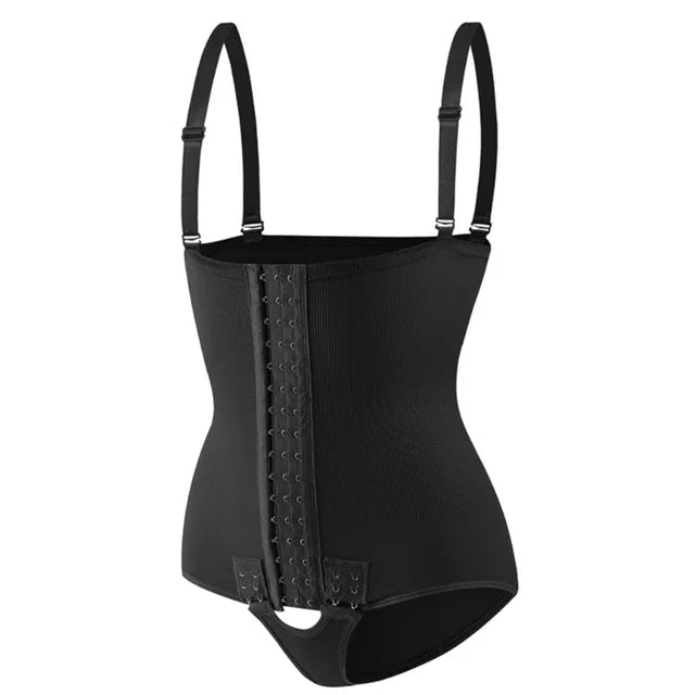 1 Piece Solid Seamless Light Shaping Shapewear Bodysuit,Adjustable Tummy Control with Open Crotch, Women's Underwear & Shapewear Aviola