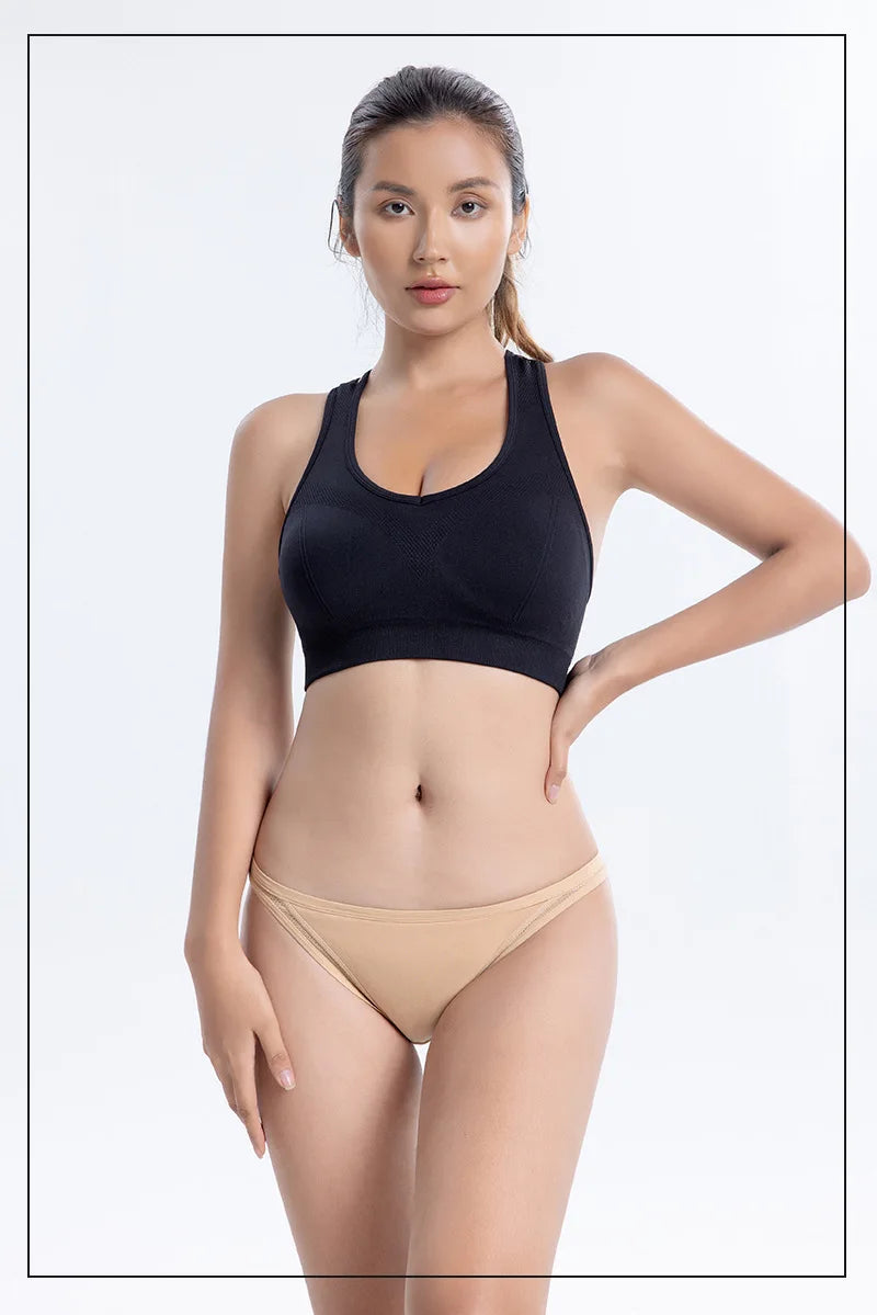 3Pcs/set Women Cotton Panties Female Mesh Underpants Solid Color Bikini Briefs Underwear Ladies Sexy Panty Girls Lingerie Aviola
