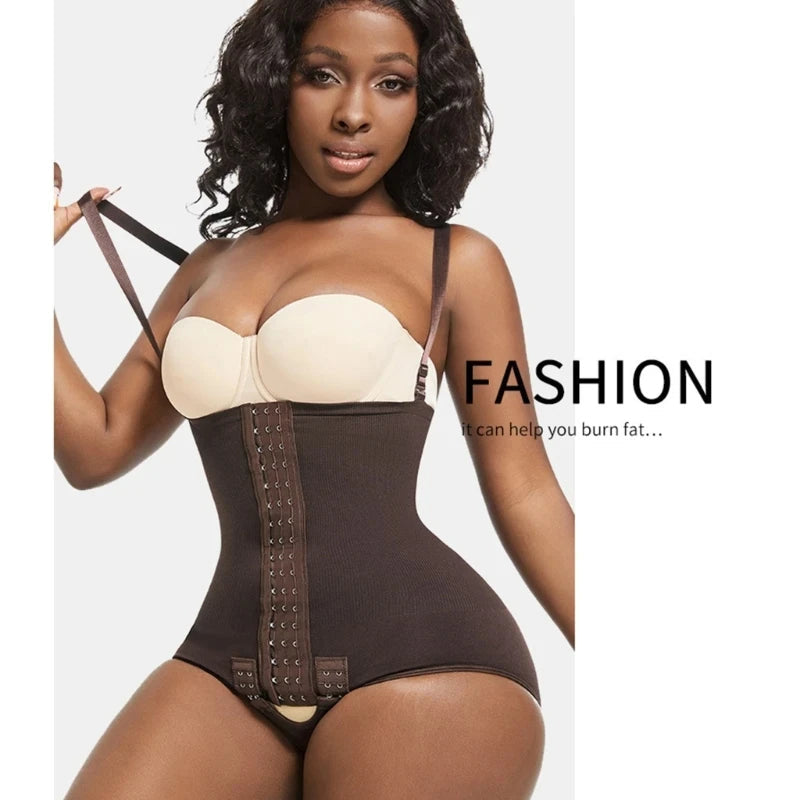 1 Piece Solid Seamless Light Shaping Shapewear Bodysuit,Adjustable Tummy Control with Open Crotch, Women's Underwear & Shapewear Aviola