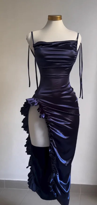 Senior sense Y2K sexy halter Spice Girl dress Aviola
