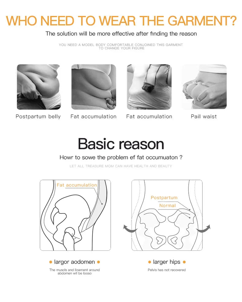 4 Pads Body Shaper Women Hip and Butt Lifter Shapewear Tummy Control Panties Waist Trainer with 3-Row Hooks Slimming Underwear Aviola