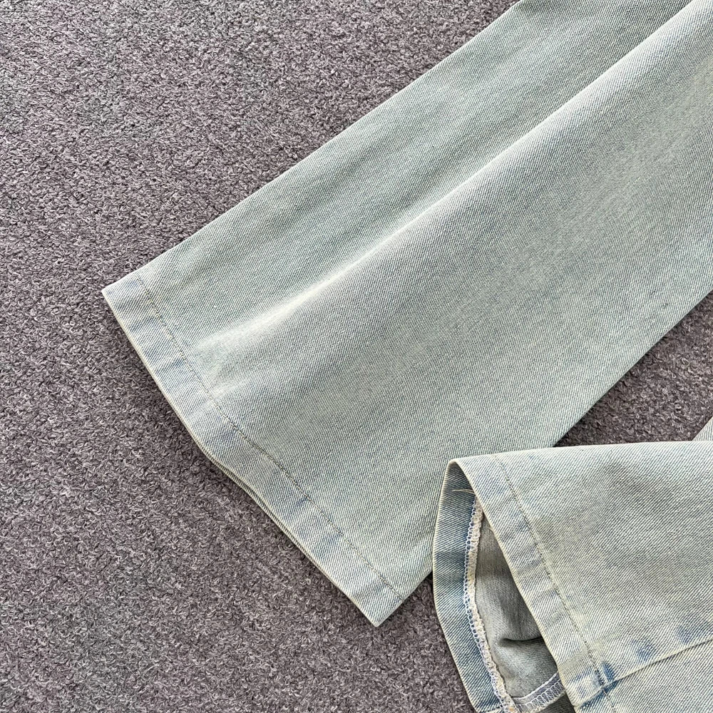 Denim Jumpsuits Women Hole One Piece Wide Leg Pants Sleeveless Strapless Distressed Mom Pockets Jeans Streetwear Summer 2025 Aviola