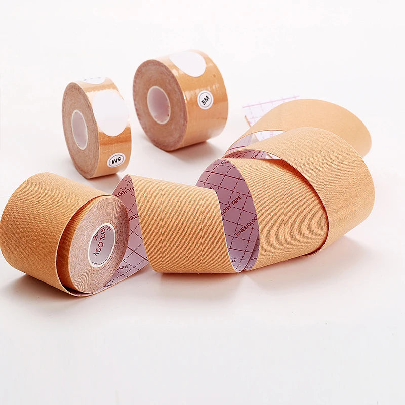 1 Roll 5M Boob Tape Push Up Bras For Women Free To Cut Large Chest Stickers Breast Lifting Up Tape Self Adhesive Invisible Bra Aviola