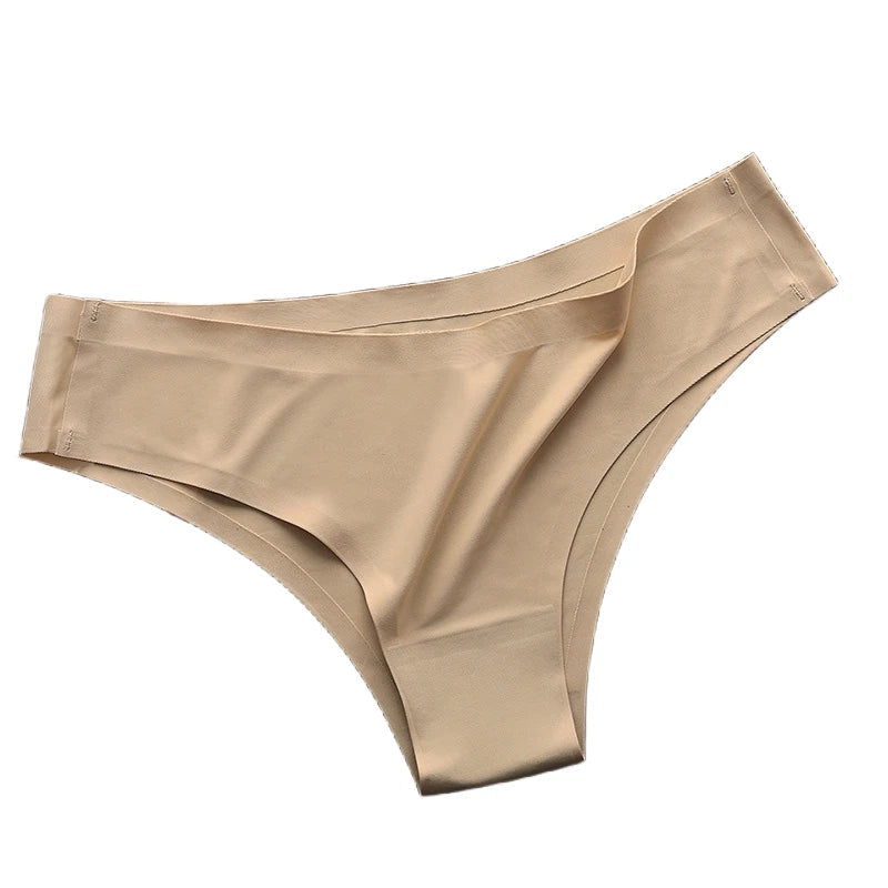10Pcs/Set Seamless Panties Women Ice Silk Underwear Sexy Sports Briefs Low Waist Panties Female Soft Ultra-thin Lingerie Aviola