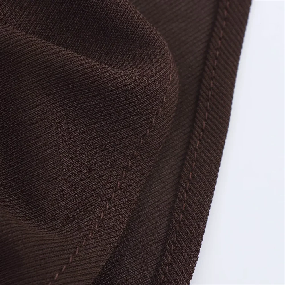BM&MD&ZA2025asymmetric V-neck backless sling loose sexy holiday style dress summer new women's clothing Aviola