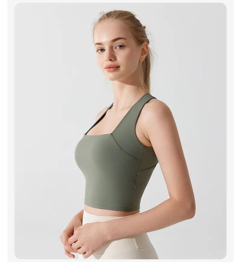 Women Cross Strap Sports Bra Top High impact Push Up Running Bras Sport Bra Yoga Gym Crop Top Brassiere Fitness Top Sport Bra Aviola