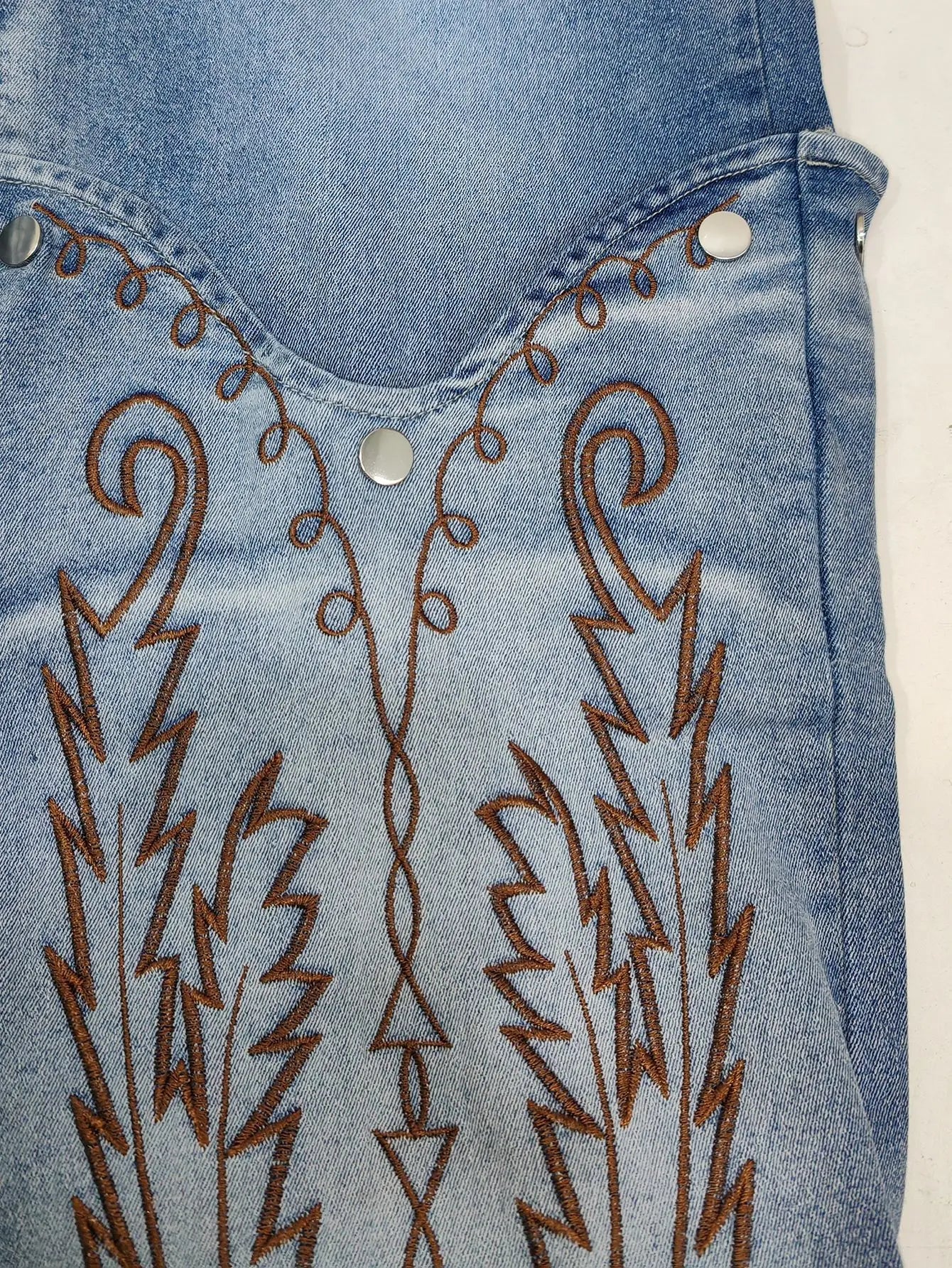Denim Pant Women Jeans Wide Leg Long Pants High Waist Straight Trousers Y2k Streetwear Embroidery Splice Mom Jeans Party Club Aviola