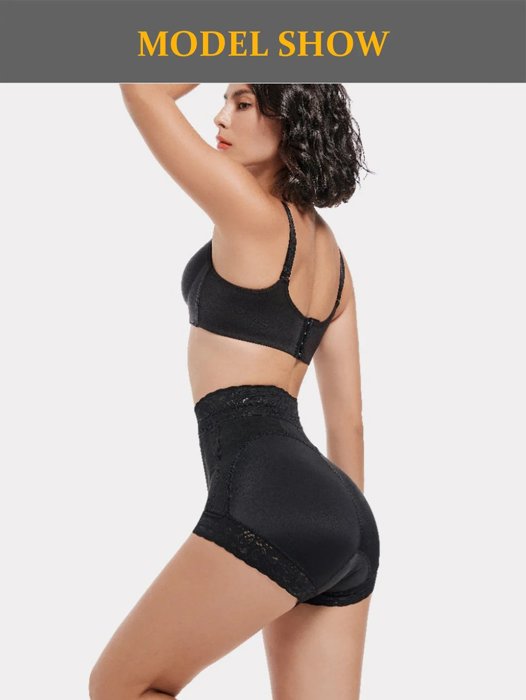 Body Shaper Women Tummy Control Panties Lace Shorts Hourglass Girdles Shapewear Butt Lifter Aviola