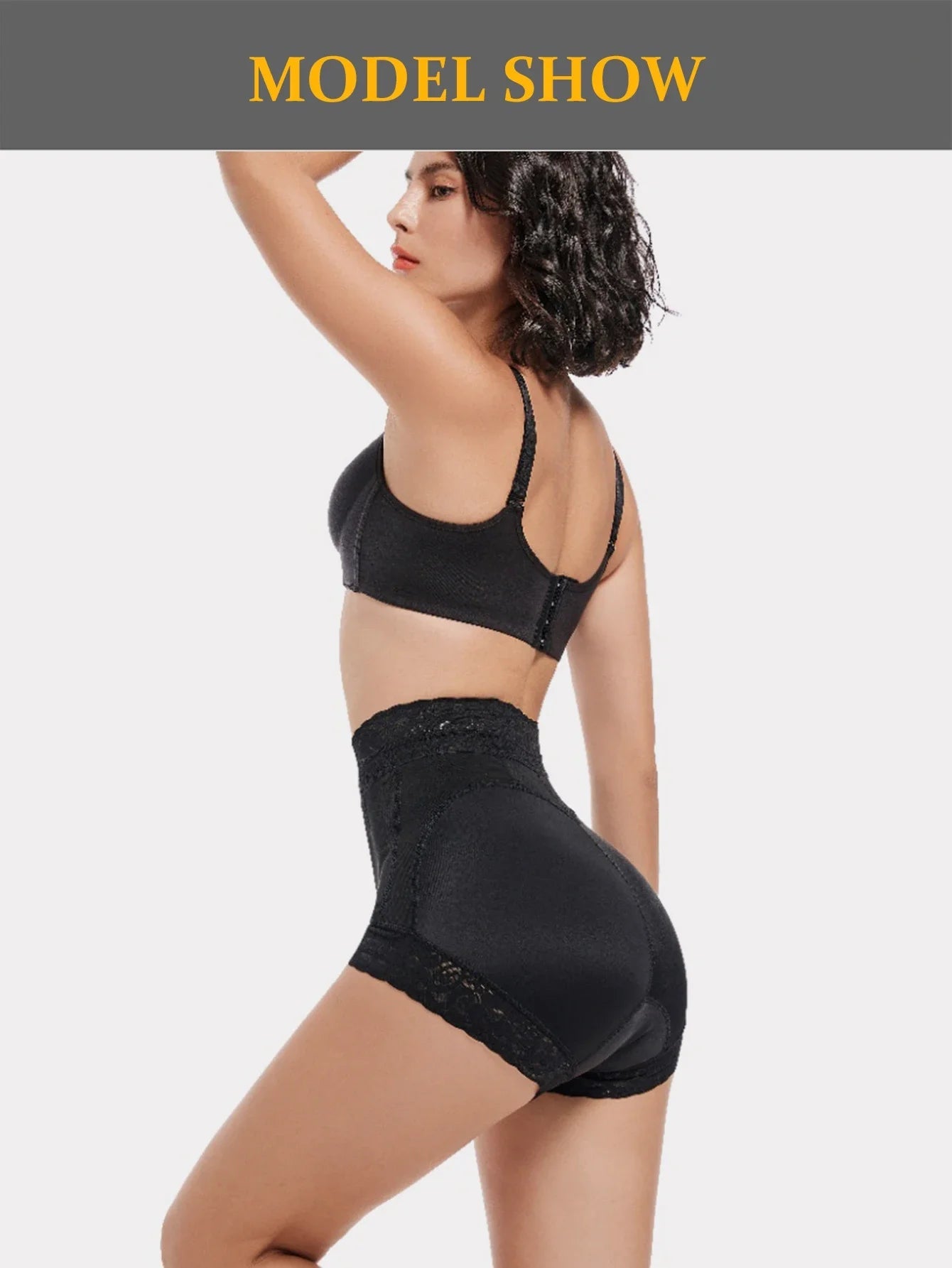 Body Shaper Women Tummy Control Panties Lace Shorts Hourglass Girdles Shapewear Butt Lifter Aviola
