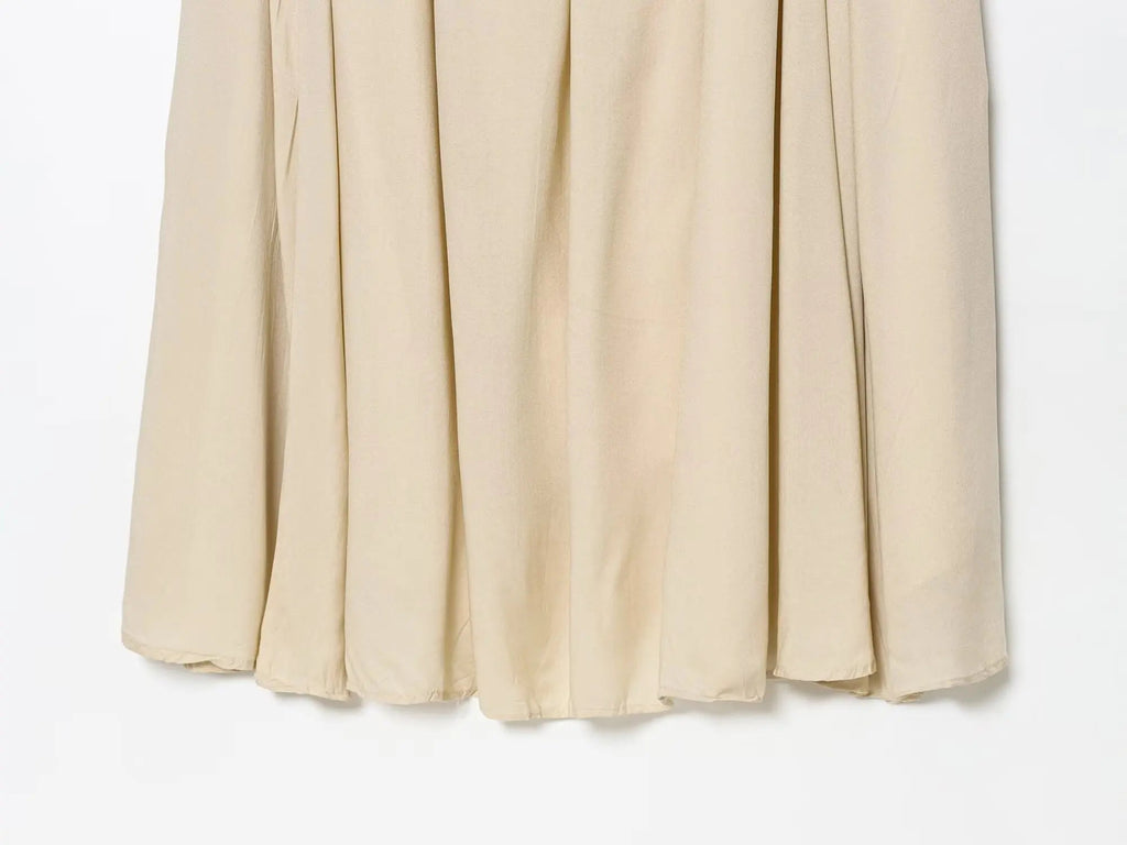 UNIZERA 2025 Summer New Arrivals Women's Wear Single-Breasted Small Pleated Skirt Midi Vest Splicing Dress Aviola