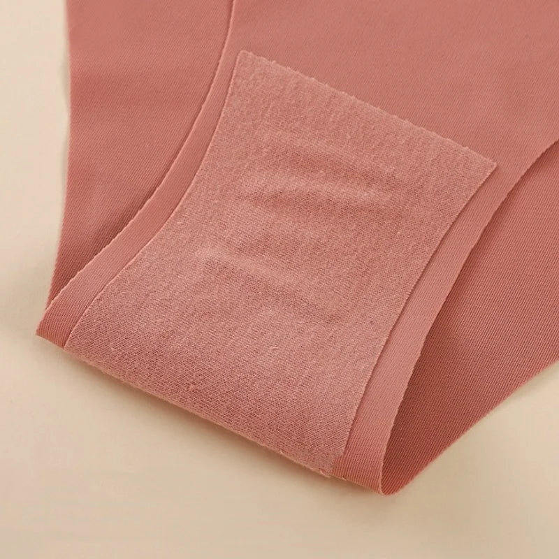 5Pcs/Set Women Panties Seamless Briefs Thin Female Vneck Underpants Summer Soft Panties Sexy Lingerie Underwear Underwear Aviola