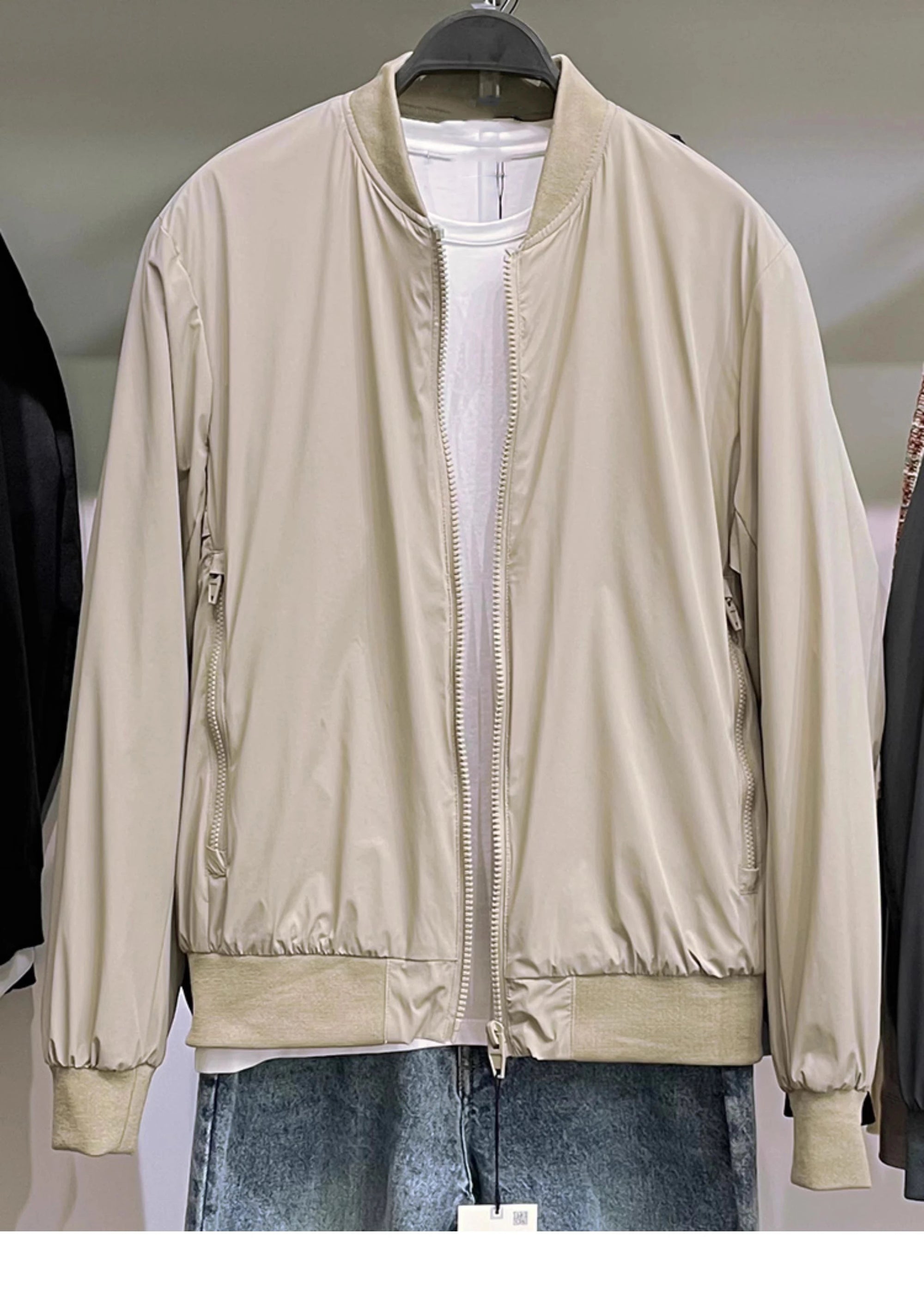 RARF 2024 men's new stand-up collar long sleeve casual cotton jacket Pilot warm cargo outdoor jacket for men Aviola
