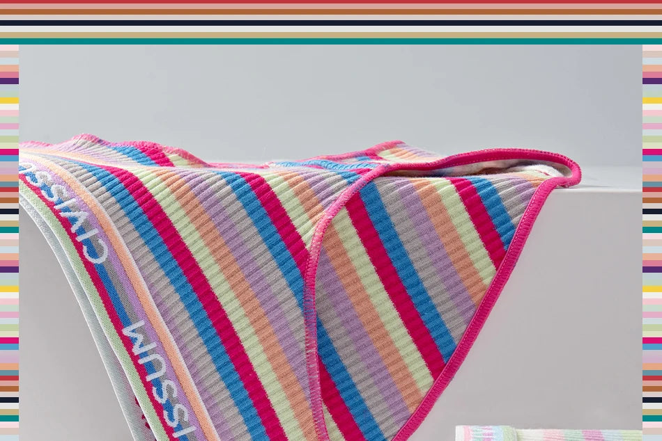 Women Cotton Seamless Panties Female Plus Size Sweety Underwear Sexy Colorful Rainbow Striped Lingerie Girls Cute Briefs NK606 Aviola