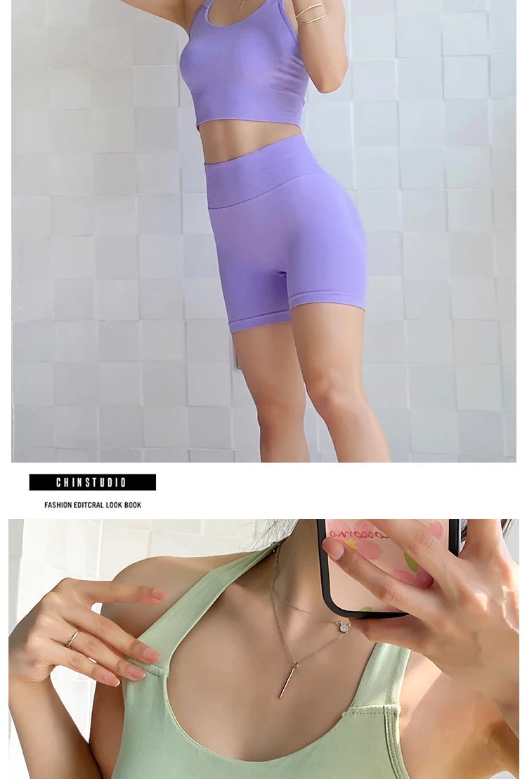 Seamless Push Up Sports Bra for Women, Sports Underwear, Workout Top, Crop Fitness, Active Wear, Yoga Gym Brassiere Sportswear Aviola