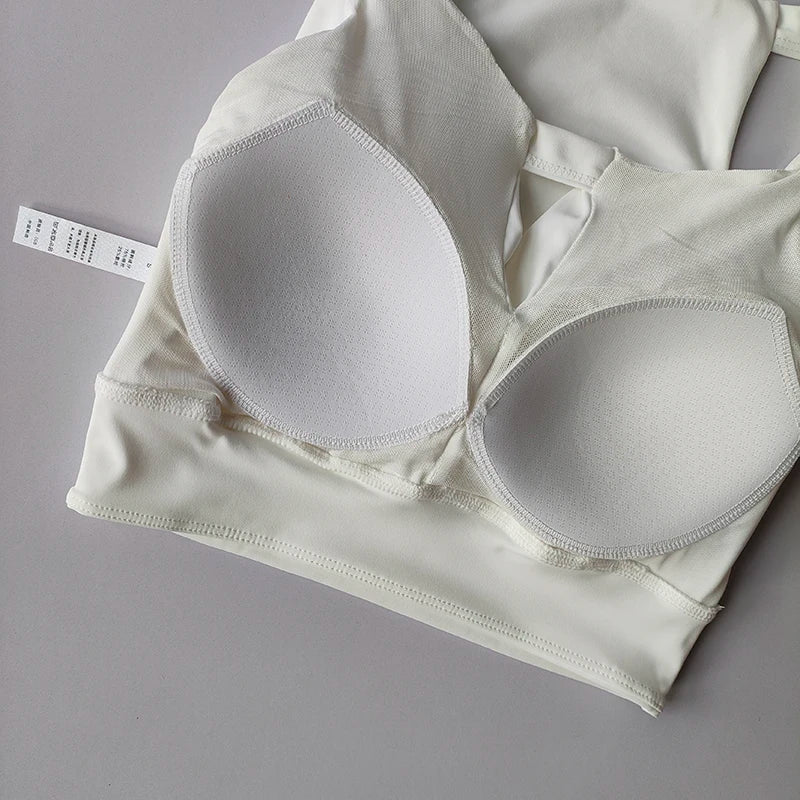 2024 New Sexy Sports Bras for Women Fitness Vest Sports Top Bra Running Fitness Yoga Bra Gym Tops Workout Tops Gym Crop Tops Aviola