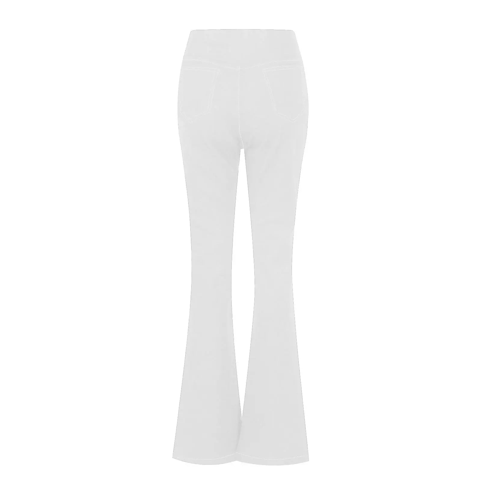 Denim Pant Women Jeans Long Flare Pants Slim Mom Jeans High Waist Yoga Trousers Y2k Streetwear Elegant Splice Sexy Work 2025 Aviola