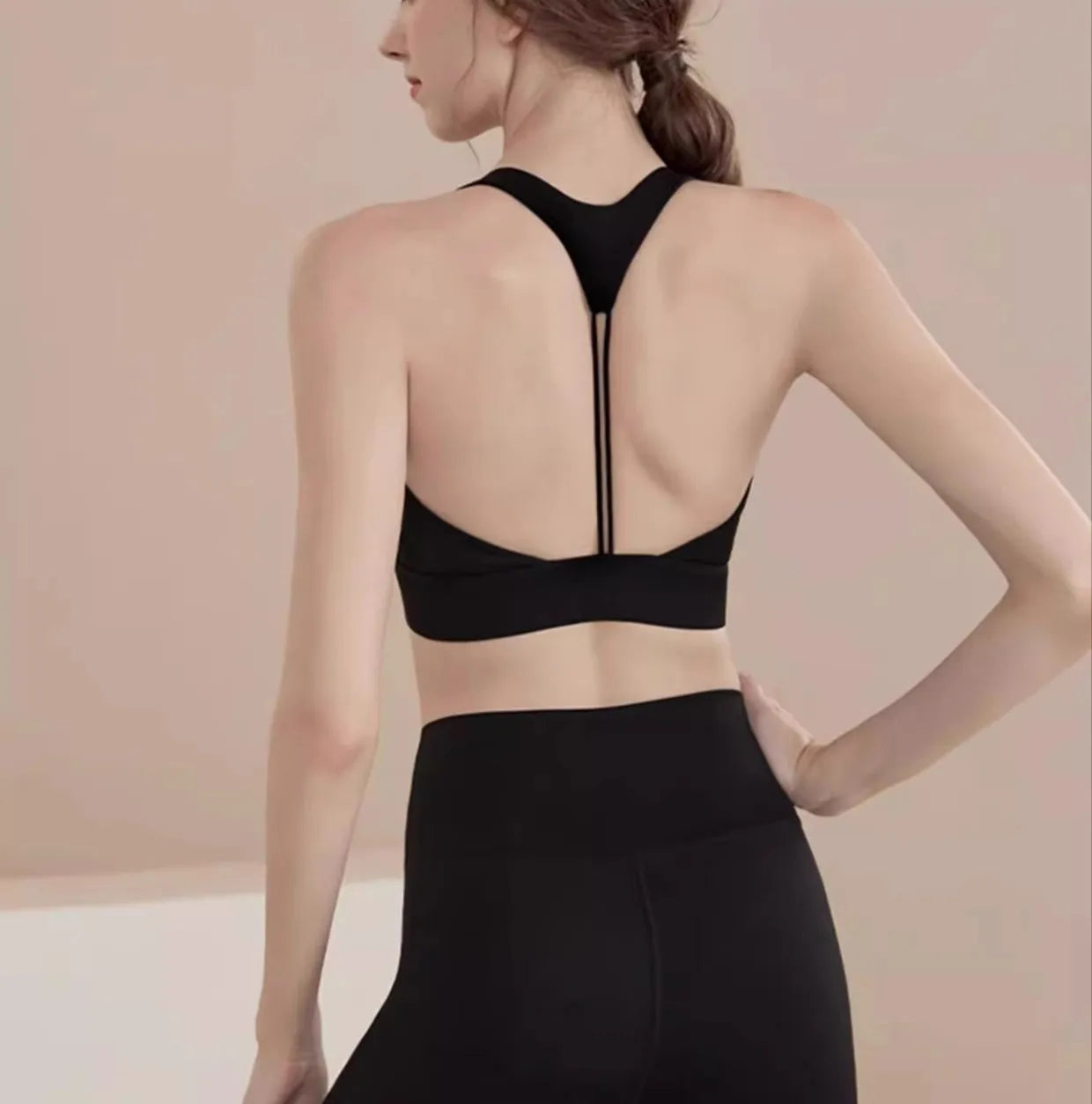 Women's High-Intensity Sports Underwear Shock-Proof Anti-Sagging Yoga Vest Bra Beauty Back Running Bras Fitness Tops Gym Bra Aviola