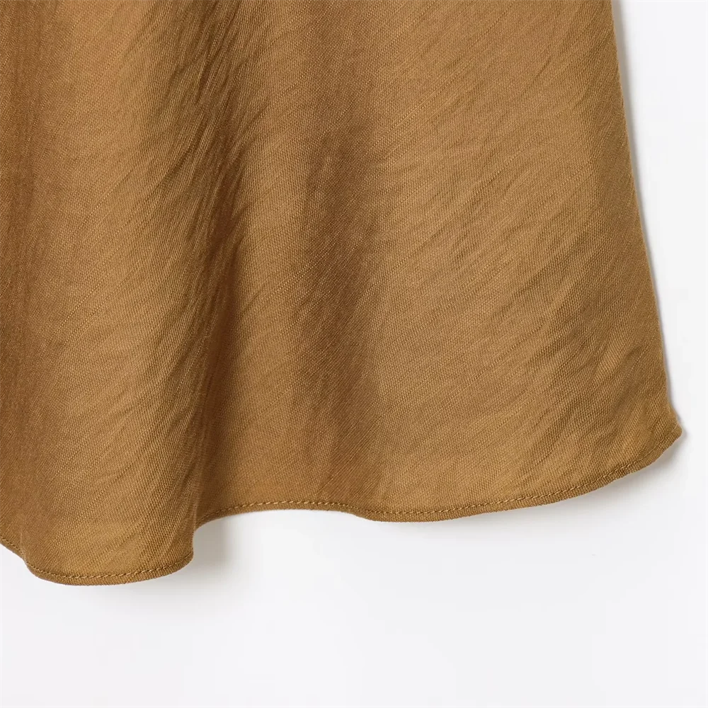 BM&MD&ZA2025oblique shoulder asymmetrical A-line short commuting temperament simple off-shoulder dress short skirt female Aviola