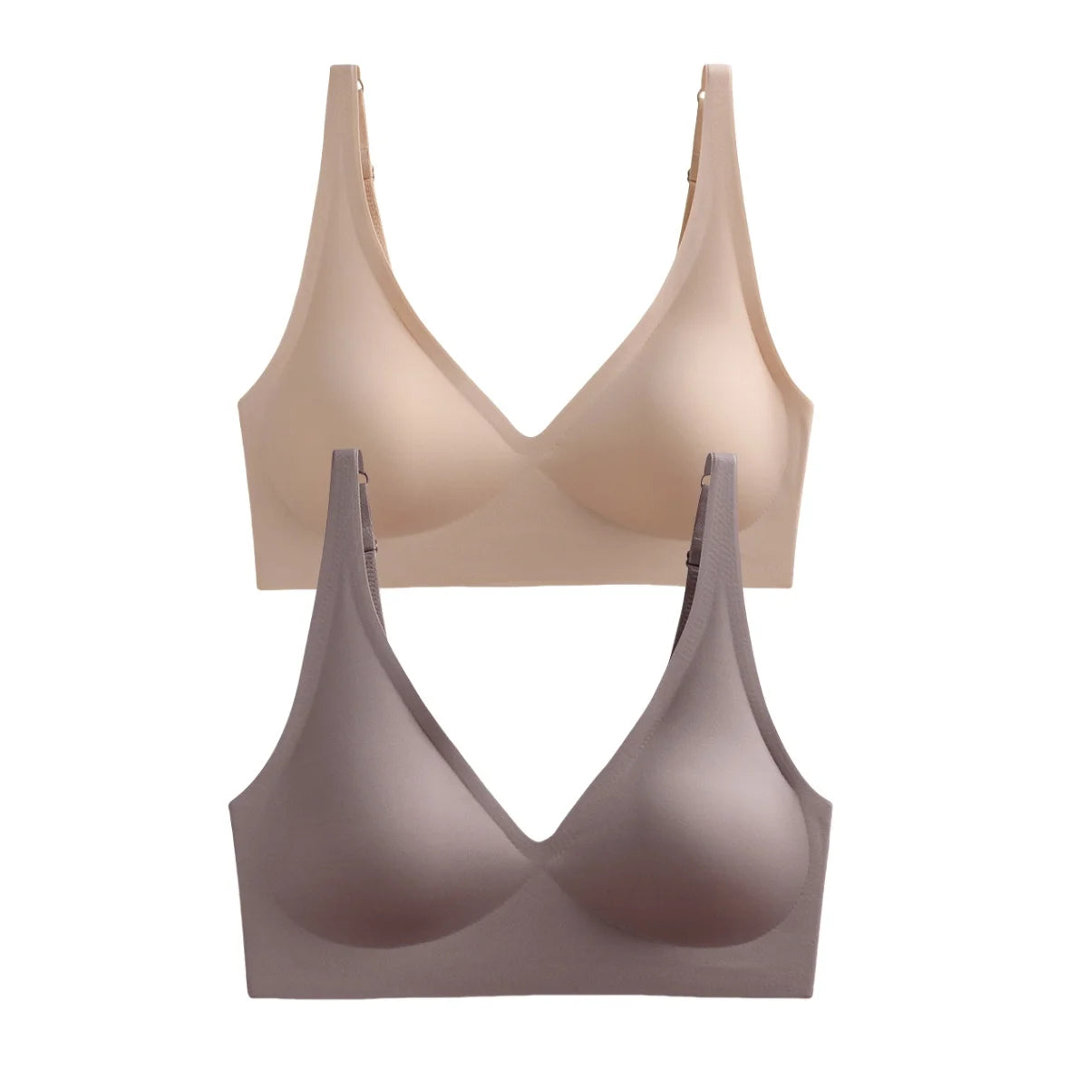 2Pcs/Set Seamless Bra Women Underwear Wireless Brassiere Soft Padded Intimate Female Push Up Sexy Lingerie Underwear Sleepwears Aviola