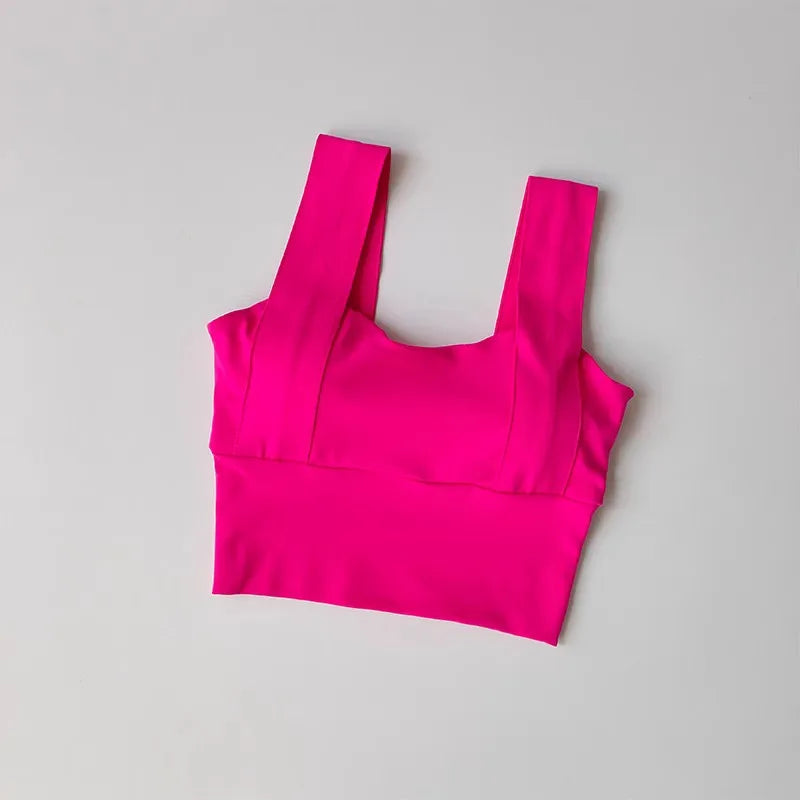 Women Sexy Crop Tops Yoga Bra Female Streetwear Sleeveless Camis Seamless Sport Lingerie Tee Fitness Bra Tanks Workout Bras Aviola