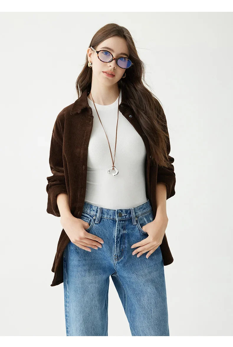 Denim Wide Leg Pants Women Jeans Floor Length High Waist Mom Jenas Washed Pockets Vintage Straight Trousers 2025 Streetwear Aviola