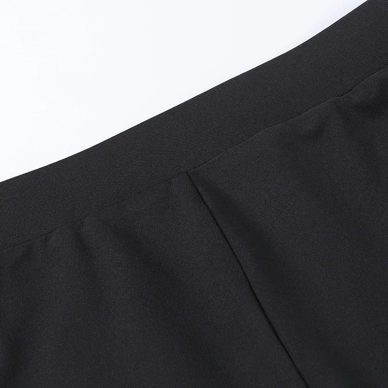Round Neck Long Short sleeved 3/4 Shorts Two piece Women's Fashion Sports Versatile Set Aviola