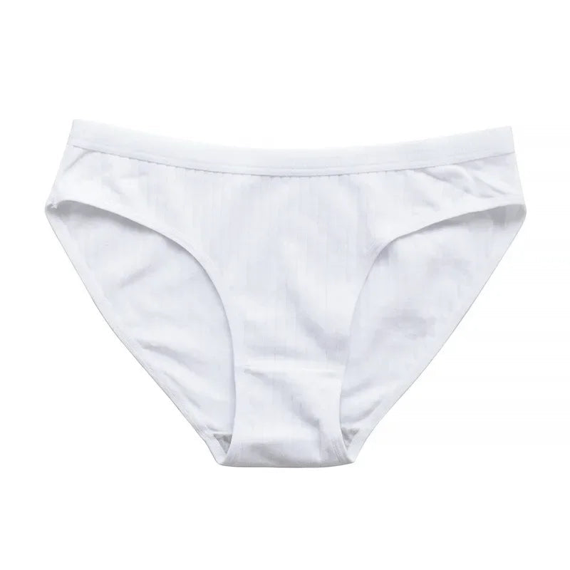 5Pcs/Set Cotton Panties Women Briefs Female Underpants Solid Color Seamless Underwear M-XL Sexy Lingerie Comfort Intimates Aviola