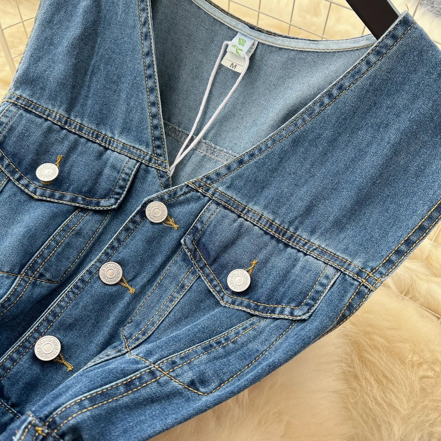 Denim Jumpsuits Women One Piece Wide Leg Pants Washed Distressed Sleeveless Pockets 2025 Streetwear High Waist Jeans Trousers Aviola