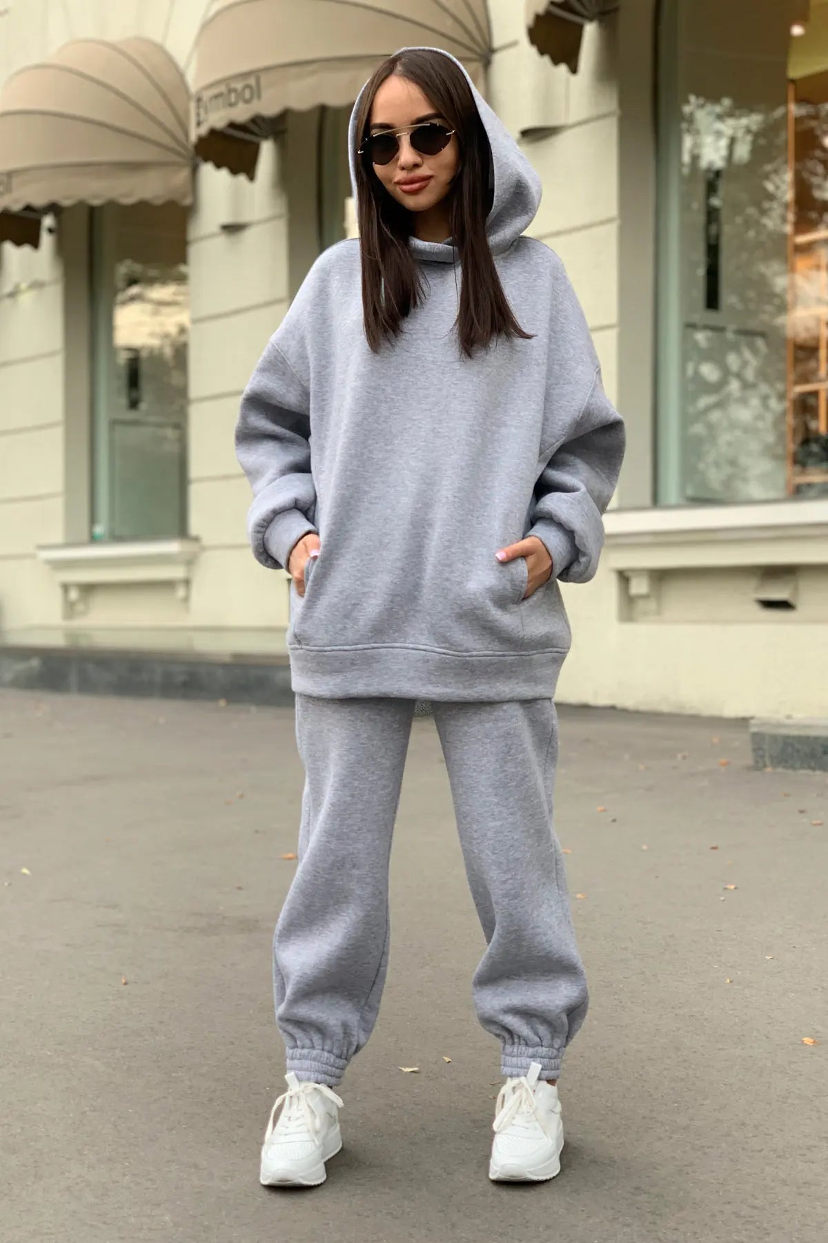 autumn tracksuit outfit set Women Two Piece Set hoodies Hooked Leisure Wide Leg Long Pants Sets Slim Fit Office Ladies Autumn Aviola
