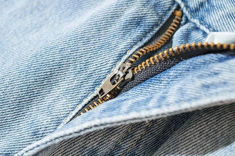Spliced Wide Leg Denim Pants Women Ankle Length Jean Solid Loose Pockets High Waist Washed Vintage Jeans Zipper Fly Basics 2024 Aviola